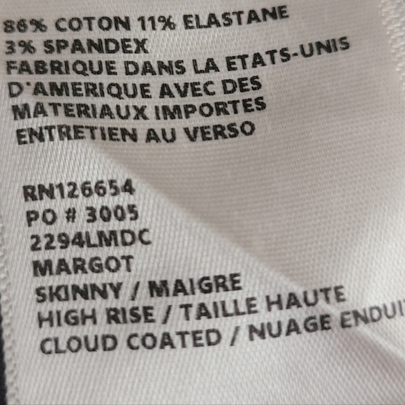 L'agence Margot High Rise Skinny Jeans 26 Gray - Picture 13 of 14